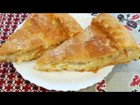 Видео: Татарский творожно яблочный пирог.Фантастический вкус.