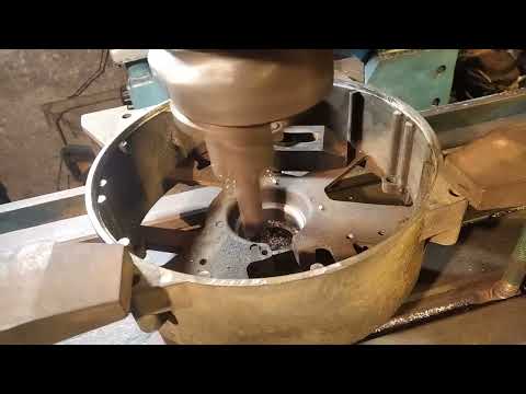 Видео: Восстановление посадки подшипника.