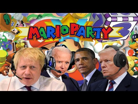 Видео: Президенты играют в Mario Party 1