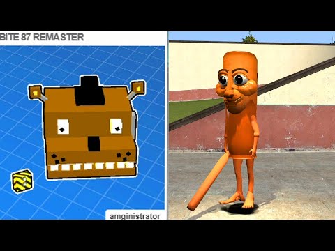 Видео: Абсурдный контент GMOD мастерской 40