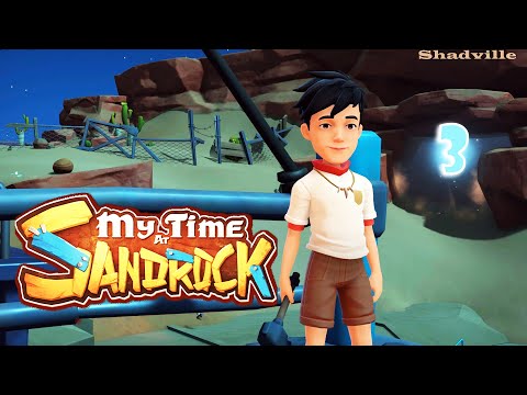 Видео: Шедди и его подъемник ☀ My Time at Sandrock Прохождение игры #3