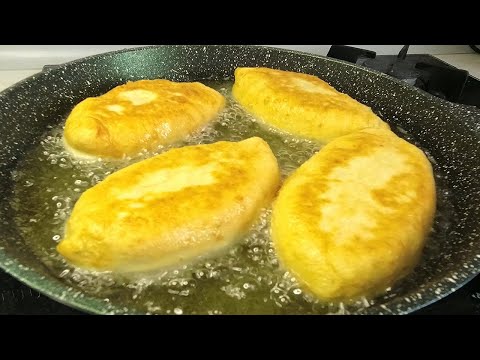 Видео: Вкусное простое  бездрожжевое ТЕСТО для  жареных Пирожков с любой начинкой