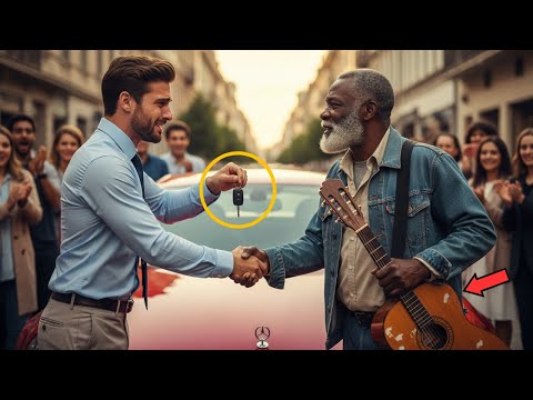 Видео: ИЗСВИРИ ТАЗИ ПЕСЕН И ЩЕ ТИ ДАМ КОЛАТА СИ!“ — подигра се наследникът… докато чернокожият просяк не...