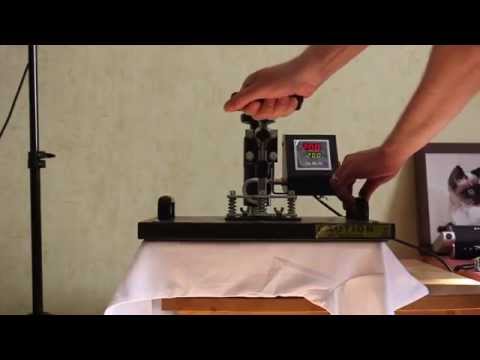 Видео: Сублимационная печать (печать на футболках).