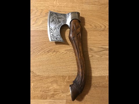 Видео: Травление по металлу, как сделать рисунок по топору, из чего сделать ручку топора