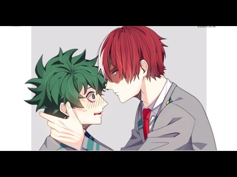 Видео: Люби же меня! - Boku no Hero Academia dj – LOVE ME DO [Озвучка Манги] Тодороки Шото/Мидория Изуку