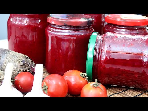 Видео: Свекольная икра  Вкусная заготовка на зиму