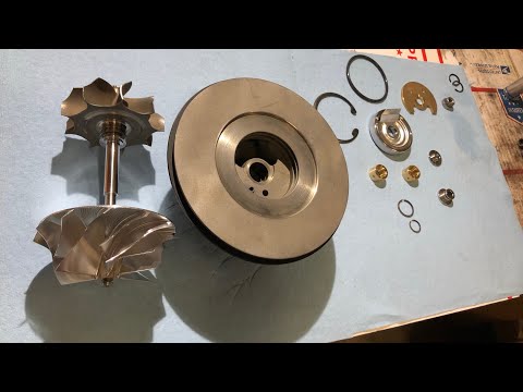 Видео: Реконструкция турбокомпрессора Evo9