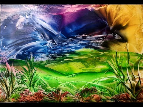 Видео: Мастер класс по энкаустике с утюгом и восковыми мелками. Encaustic. Iron Works. #энкаустика