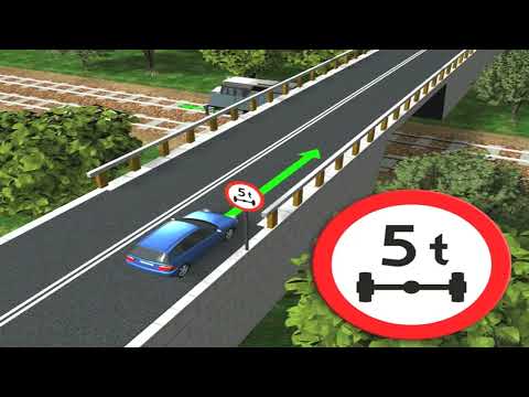 Видео: (14) Запрещающие знаки. ПДД в Польше.