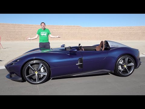Видео: Ferrari Monza SP1 - это ультра-редкий супер Ferrari за 2 млн $