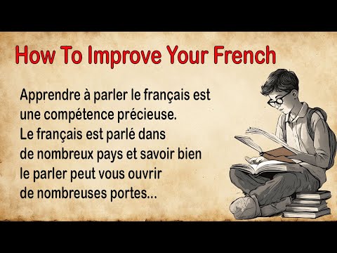 Видео: Как улучшить ваш французский || Французская история для начинающих (A1-A2)
