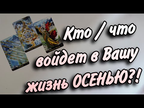 Видео: 🍁Кто/Что ВОЙДЕТ ОСЕНЬЮ 🍂в Вашу жизнь❓