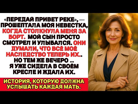 Видео: ЕЁ РЕАЛЬНАЯ ИСТОРИЯ  Невестка столкнула меня в реку чтобы прибрать к рукам всё моё состояни