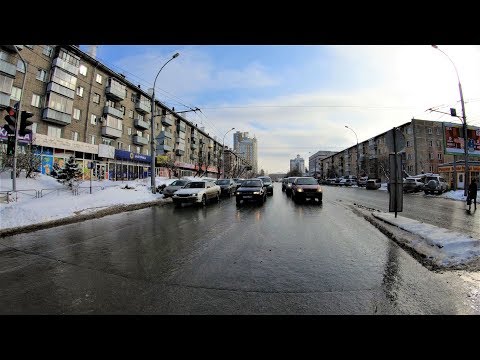 Видео: Новосибирск - Весенняя прогулка по центру Новосибирска  4К