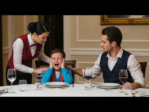 Видео: Сын миллиардера с аутизмом кричит, официантка делает невероятное