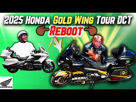 Видео: Honda Gold Wing Tour DCT Reboot 2025 — 5 обновлений