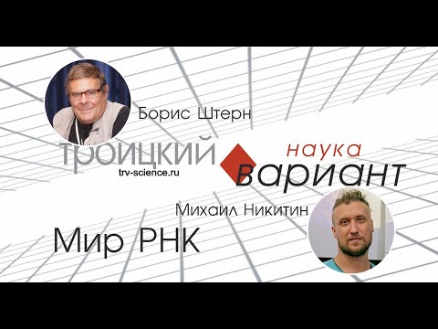 Видео: Михаил Никитин.  От мира РНК к синтезу белков. 10