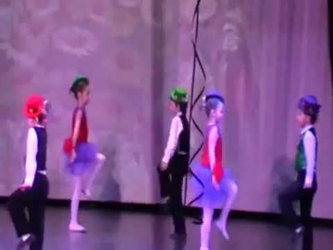 Видео: Танец "Цветочный чарльстон". Елена Астахова, детский сад №4, г. Лиски.