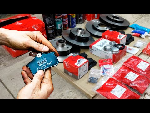 Видео: Полная замена задних тормозов — теперь тормозит идеально! | Golf 3