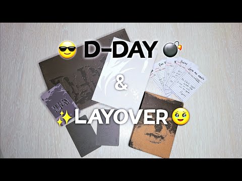 Видео: 🎄Распаковка альбомов Юнги - D-DAY и Тэхена - LAYOVER 🐶 | Unboxing k-pop