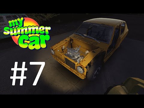 Видео: СОБРАЛ МОТОР ДЛЯ САТСУМЫ! ► My Summer Car #7 с РУЛЁМ!