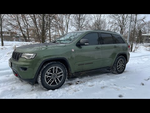 Видео: Jeep Grand Cherokee Trailhawk 3,6i - 286лс, 2021г, 10.500км