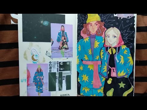 Видео: ////ОБЗОР НА СКЕТЧБУК ОТ MAXGOODZ!!!///(2 часть)