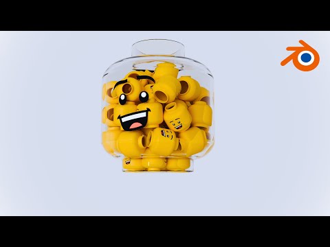 Видео: Анимация + Физика в BLENDER || LEGO_HEAD