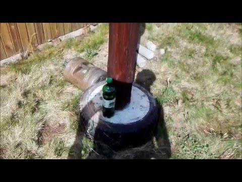 Видео: макивара  в деревне