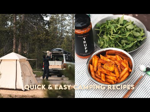 Видео: Готовим быстро и легко: рецепты для похода