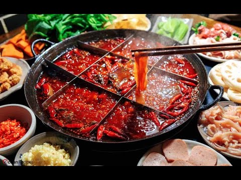 Видео: Chinese Hot-Pot.Самая острая еда в Китае.Китайская кухня