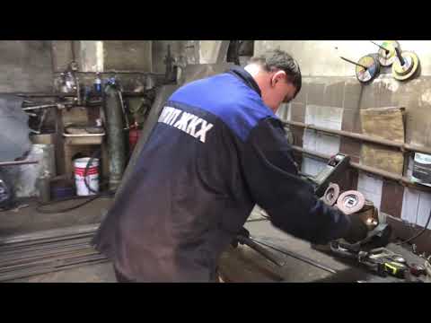 Видео: Кованый поручень. Копия литого поручня.