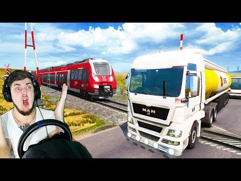 Видео: ЗАСТРЯЛ НА ЖД ПЕРЕЕЗДЕ - КАЗАХСТАН в EURO TRUCK SIMULATOR 2 + РУЛЬ