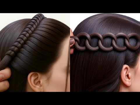 Видео: Простые разные типы причесок - красивая прическа для девочек | простая прическа | прическа