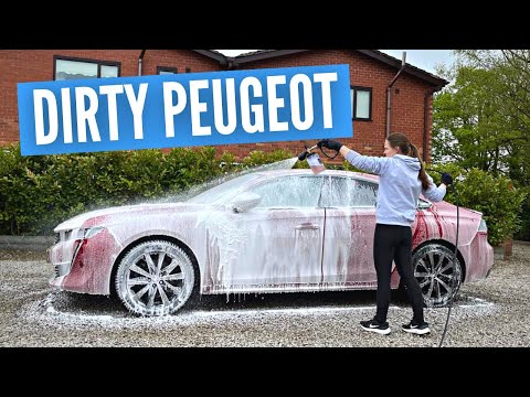 Видео: Очистка грязного Peugeot 508 | Мойка и защита кузова автомобиля