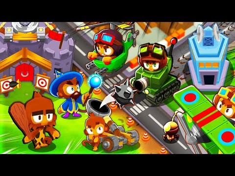 Видео: Башни будущего против прошлых в BTD 6