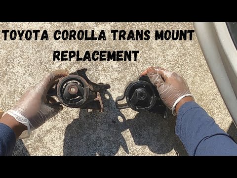 Видео: Замена опоры коробки передач Toyota Corolla 1998-2002 гг.