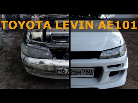 Видео: Toyota LEVIN AE101 4AGE Silver TOP / ВОССТАВШИЙ