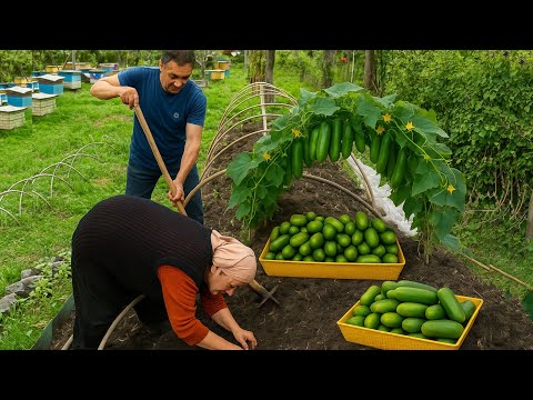 Видео: Секреты выращивания овощей в горной деревне - спагетти с курицей на ужин