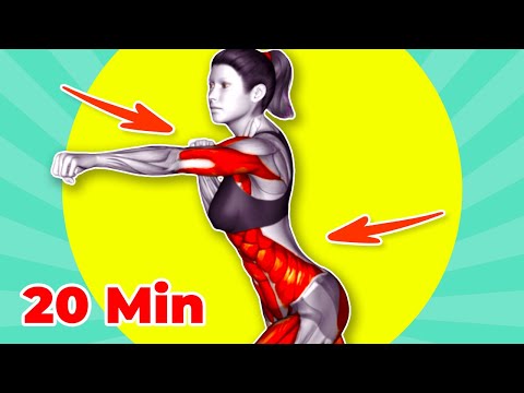 Видео: ➜ Одна тренировка, полное сжигание жира ➜ 20 минут на проработку пресса, рук и многого другого!