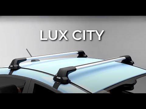 Видео: LUX City БК5 багажник на гладкую крышу без вылета