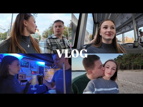 Видео: КАТАЕМСЯ НА АВТОБУСЕ | ИГРАЕМ В БИЛЬЯРД В БАРЕ | ОСВЕТИЛИ ВОДОПАД JÄGALA | VLOG