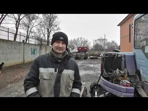 Видео: Разборка гидроцилиндра. Мини экскаватор.