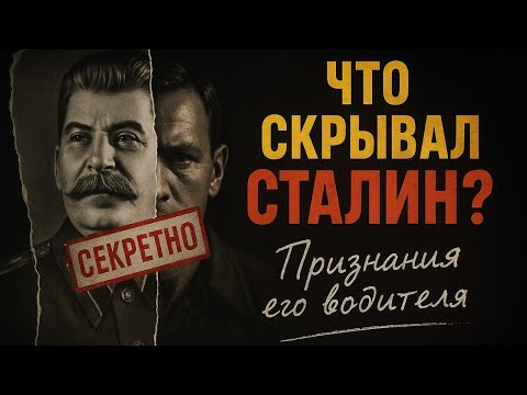 Видео: Водитель Сталина раскрыл ВСЕ тайны диктатора. Что скрывали 40 лет? Эксклюзив.