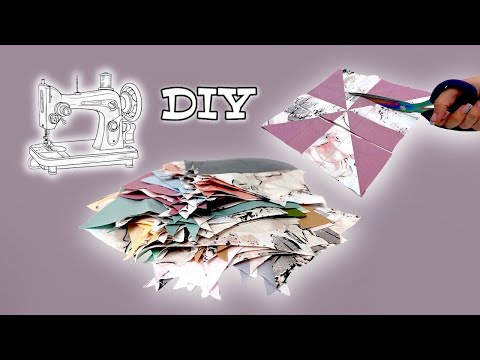Видео: 😮 Магическая игра лоскутками - Из остатков ткани сшила  удивительное изделие 2 в 1
