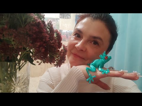 Видео: АСМР 🎄 Мои новогодние 3 д змейки 🎁 Принцесса лягушка 👑