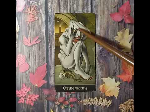Видео: Для начинающих.Таро Безумной луны. Старший аркан Отшельник