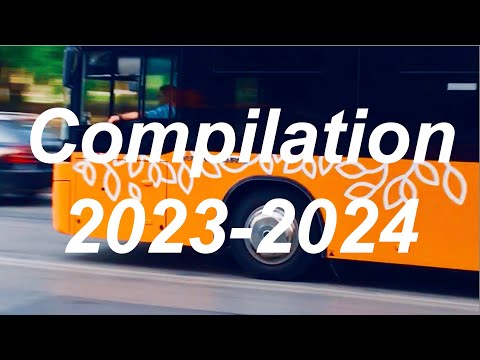Видео: Sofia Public Transport 2023-2024 / ГТ СОФИЯ: 2023-2024 компилация