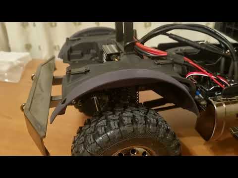 Видео: Это видео сгенерировано нейросетью? Установка подкрылок CChand для Traxxas TRX-6 Ultimate Hauler